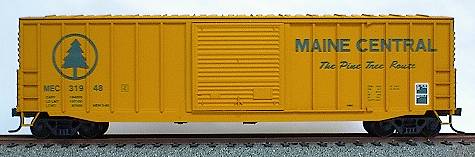 Accurail 5622 HO Maine Central 50' Exterior Post Boxcar Kit #31948