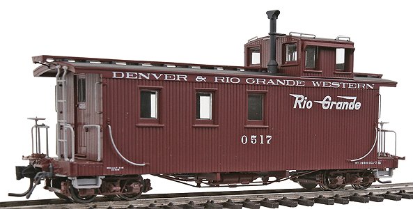 Blackstone Models B340954W HOn3 Denver Rio Grande & Western Long Caboose #0517 LN/Box