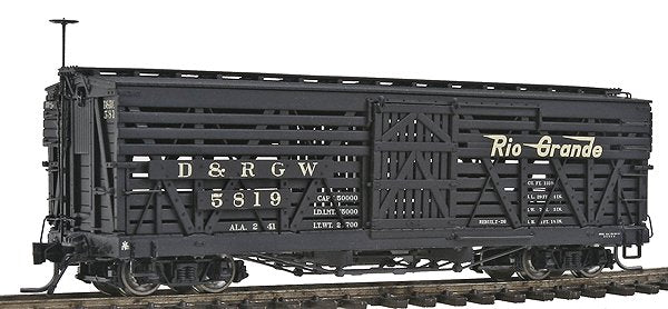 Blackstone Models 340215 HOn3 DRGW 5500-Series 30' Stock Car #5819 LN/Box