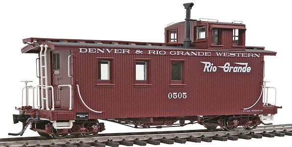 Blackstone Models 340952 HOn3 Denver Rio Grande & Western Long Caboose #0505