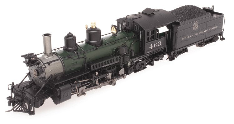 Blackstone Models 310110S HOn3 DRGW K-27 Steam Locomotive with Sound/DCC #463