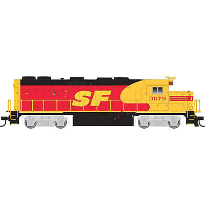 Atlas 10001789 HO Scale Santa Fe GP39-2 Phase II Diesel Locomotive #3669 w/DCC
