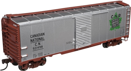 Atlas 20003224 HO Canadian National 1937 AAR 40' Box Car Kit #521499
