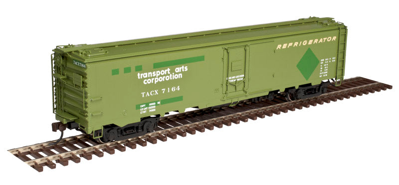 Atlas 20003407 HO Transport Arts Corp REA Steel Express Reefer #7164