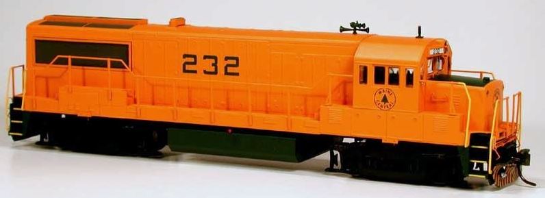 Bowser 23823 HO Maine Central GE U25B Diesel Locomotive #232 with LokSound & DCC