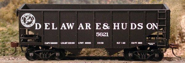 Bowser 56908 HO Rutland PRR Class GLa 2-Bay Open Hopper Kit #10010