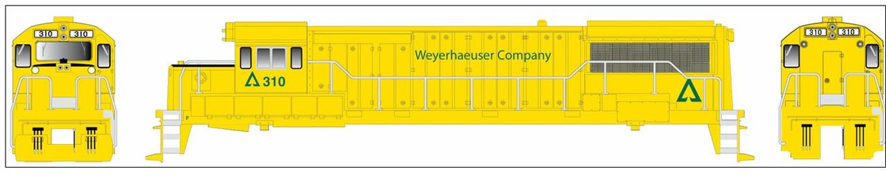 Bowser 23852 HO OC&E GE U25B Diesel Locomotive with LokSound & DCC #7605