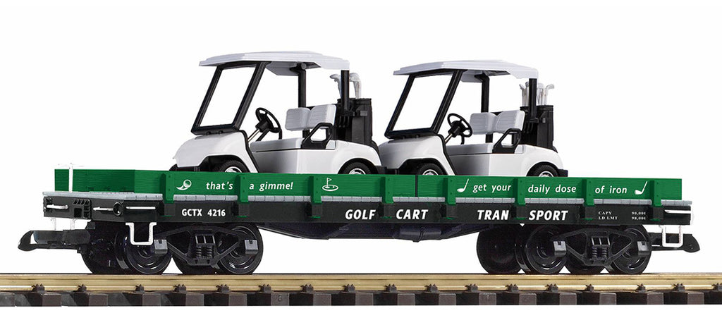 Piko 38789 G Golf Cart Transport w/Two Golf Carts