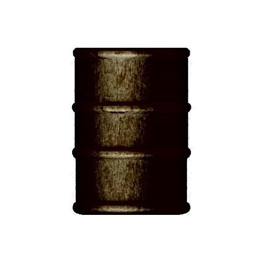 Campbell Scale Models 253-110 HO Scale Black Oil Drums (Pack of 12)
