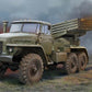 Trumpeter 01028 1:35 Russian BM-21 Grad Multiple Rocket Launcher Model Kit