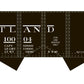 Bowser 41147 HO Rutland PRR Class GLa 2-Bay Open Hopper Executive Line #10024
