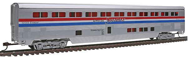 Con-Cor 0001-0832 HO Amtrak Phase III 85' Streamlined Superliner