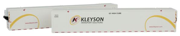 Con-Cor 0004-088078 HO Kleyson 53' Hi-Cube Climate Controlld Container #2
