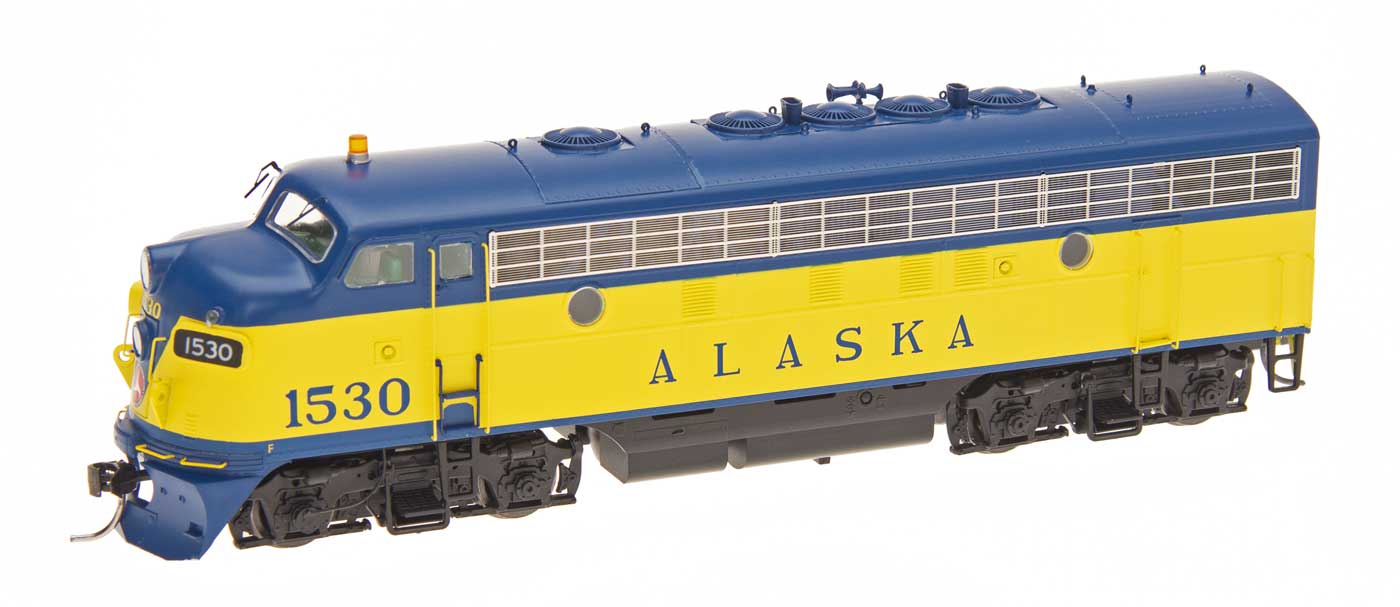 InterMountain 49095 HO Alaska EMD F7A Diesel Loco w/DCC #1530