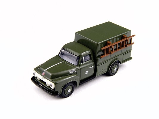Classic Metal Works 30218 HO Mini Metals Bell Tel '54 Ford F-350 Utility Truck