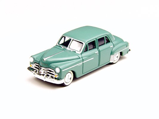Classic Metal Works 30227 HO Mini Metals Island Green 1950 Dodge Meadowbrook Car