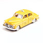 Classic Metal Works 30229 HO Mini Metals Yellow Cab '50 Dodge Meadowbrook Sedan