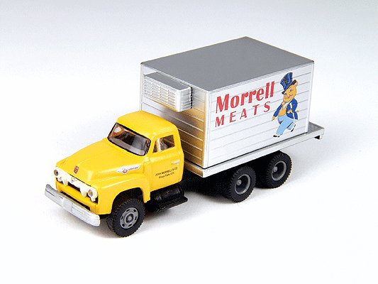 Classic Metal Works 30265 HO Mini Metals Morrell Meat Ford F-700 Delivery Truck