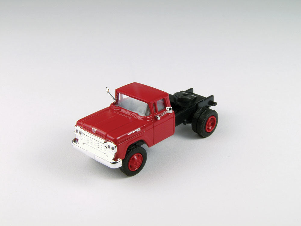 Classic Metal Works 31163 HO Mini Metals Monte Carlo Red 1960 Ford Tractor Cab