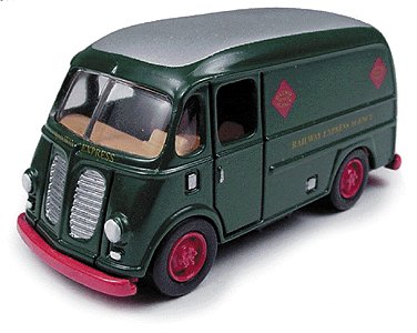 Classic Metal Works 30118 HO Mini Metals Green/Silver REA Metro Delivery Truck