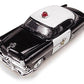Classic Metal Works 30114 HO Mini Metals Black 1953 Ford Victoria Police Car