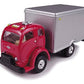 Classic Metal Works 30111 HO Scale Mini Metals Red/Gray '53 White 3000 Box Truck