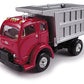 Classic Metal Works 30115 HO Mini Metals Red & Gray 1953 White 3000 Dump Truck