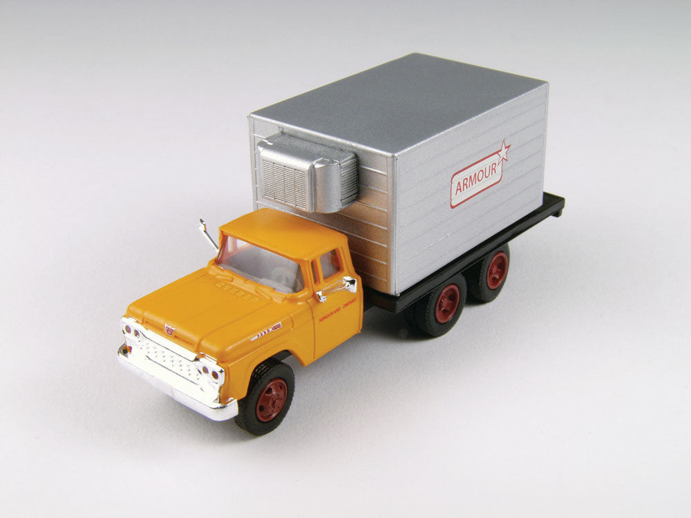 Classic Metal Works 30416 HO Mini Metals Armour 1960 Ford Refrigerated Box Truck