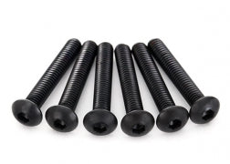 Traxxas 2597 Button-Head Hex Drive Screws, 4x22mm (6): X-Maxx