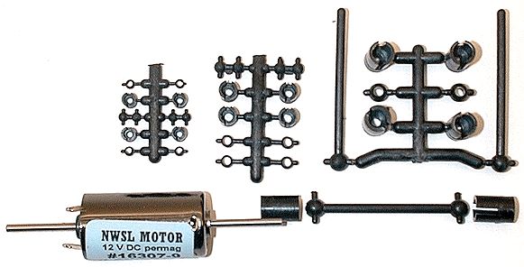 Northwest Short Line 480-6 HO Scale Universal Joint Driveline Couplers
