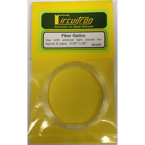 Circuitron 800-8020 HO Fiber Optics .02 d 30 Ft.