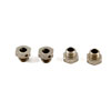 Team Losi Racing 242004 +1mm Wider 8ight Buggy 3.0 Wheel Hexes (Pack of 4)