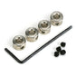 Dubro 140 5/32" Dura-Collars (Pack of 4)