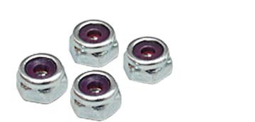 Dubro 171 6-32 Nylon Insert Lock Nuts (Pack of 4)