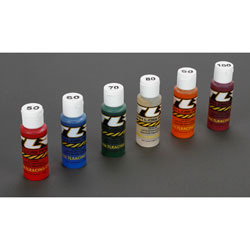 Team Losi Racing 74021 Shock Oil 6Pk, 50,60,70,80,90,100, 2oz