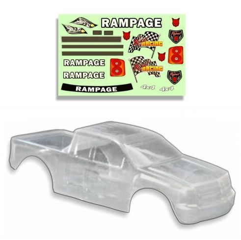 Redcat Racing 50901-Clear 1:5 Clear New Truck Body