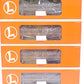 Lionel 6-39008 O Pennsylvania Heavyweight Madison Passenger Cars (Set of 4) LN/Box