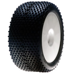 Losi A17701B 1/8 XTT TruggyTire,Bl,Mntd,w/ Wht Whl,0 0ffset (2)