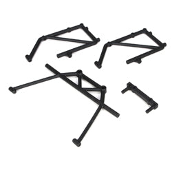 Losi B2580 Rear Cage Mount & Fender Brace Set (4): 5IVE-T