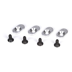 Losi B5805 5IVE-T, MINI WRC 18/58 EnginMntInserts&Screws (Pack of 4)