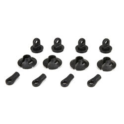 Losi 253006 1:5 4wd DB XL Spring Cups/Clips/Shock Ends (Pack of 2)