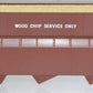 Bowser 57012 HO Undecorated 70-Ton 3-Bay Offset-Side Woodchip Hopper