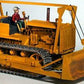 GHQ 61-006 HO Scale Unpainted 1940''''s D8 8R Bulldozer Pewter Kit