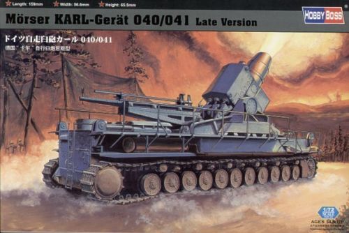 Hobby Boss Models 82905 1:72 Morser KARL-Geraet 040/041 Late Ver Hotwizer Kit