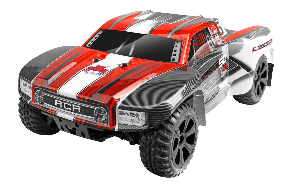 Redcat Racing BLACKOUT-SC-RED Blackout SC 1:10 Scale Electric Short Course Truck