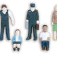 Lionel 6-21368 O Passenger Car Figures (Set of 9)