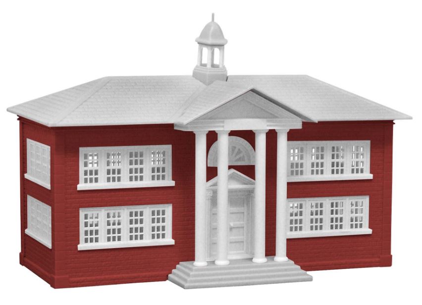 K-Line 6-21382 O Scale By Lionel School Building Kit