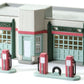 K-Line 6-21384 O By Lionel Service Station with Gas Pumps Building Kit