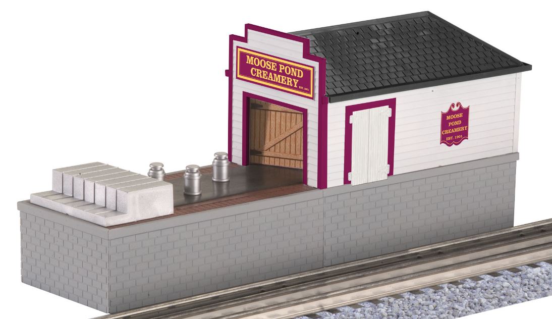 Lionel 6-22660 O Moose Pond Creamery Operating Loading Depot
