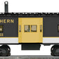 Lionel K-Line 6-22671 O Gauge Southern Bay Window Smoking Caboose Car #203